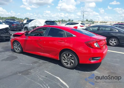 2018 Honda Civic Ex из США, поврежденный, VIN 2HGFC2F71JH568922